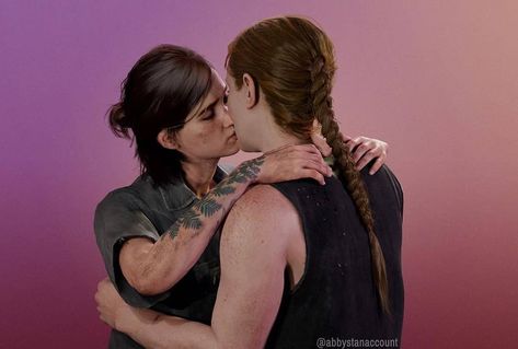 Ellie Williams Realistic, Abby Tlou Funny, The Last Of Us Part 1 Ellie, Ellie X Abby Tlou, Abby X Ellie, Abby The Last Of Us, Ellie Miller, Ellie And Dina, Buff Women