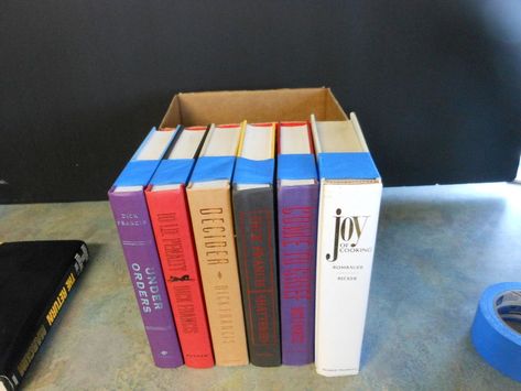 How to Create a Secret Bookcase Box : 12 Steps (with Pictures) - Instructables Book Upcycle, Secret Compartment Box, Empty Book, Box Challenge, Hollow Book, Diy Trim, Secret Box, Book Spine, Secret Compartment