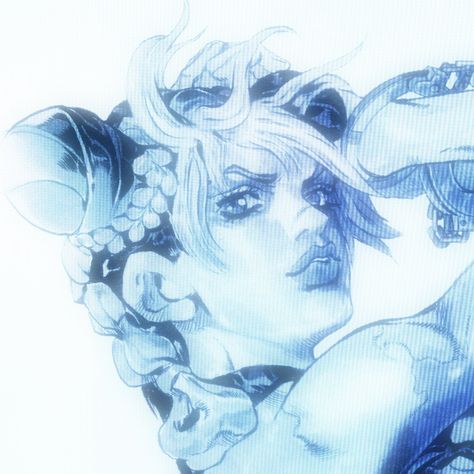 Jolyne Pfp Aesthetic, Jjba Jolyne Icons, Blue Jjba Icons, Jolyne Cujoh Pfp, Jolyne Kujo Pfp, Jolyne Aesthetic, Jolyne Pfp, Jolyne Kujo Icon, Jojo Pfp