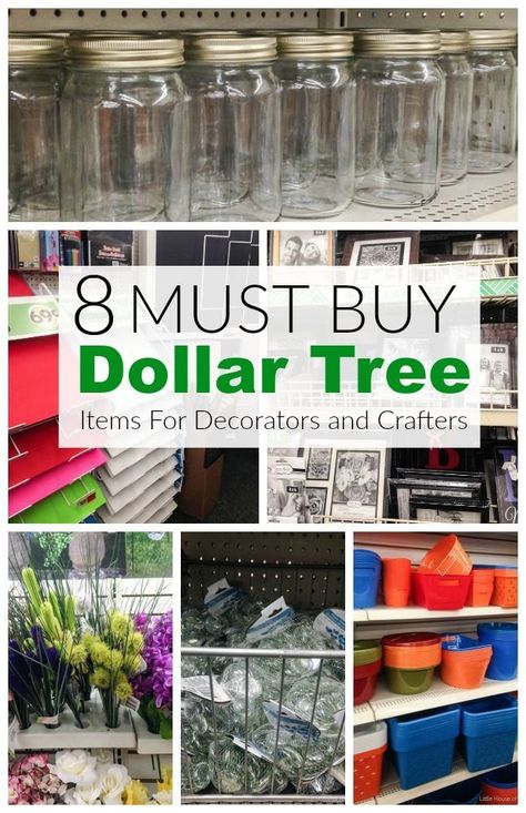 8 MUST BUY Dollar Store items for Decorators and Crafters Dollar Tree Hacks, Dollar Store Hacks, Dollar Tree Finds, Dollar Tree Decor, Dollar Tree Diy Crafts, Must Buy, Diy Holz, Décor Boho, Décor Diy