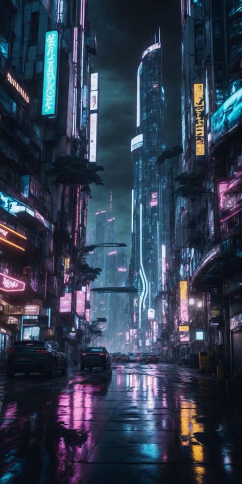 High Tech City Concept Art, High Tech City Aesthetic, Cyberpunk World Aesthetic, High Tech Fantasy World, High Tech Aesthetic, Steampunk Oc, Cyberpunk Dnd, Clockwork City, Cyberpunk World