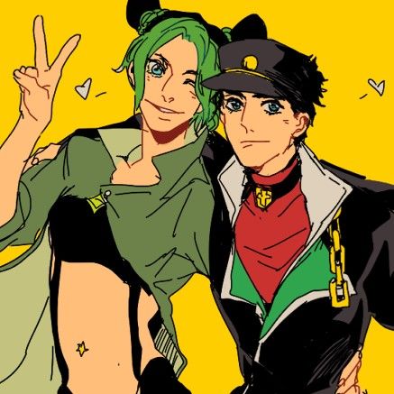 Jolyne Kujo | Jota Kujo Jouta Kujo And Jolyne, Jouta Kujo, Sweet Egg, Jojo's Biz, Jolyne Kujo, Jojo Art, Johnny Joestar, Joseph Joestar, Bizarre Art