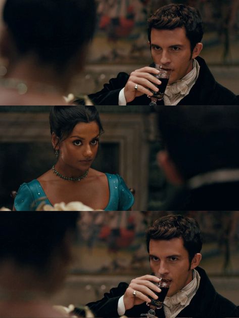 Kate Sharma, Anthony Bridgerton, Jonathan Bailey, Bridgetown, Julia Quinn, Queen Charlotte, Period Dramas, Film Serie, Jane Austen