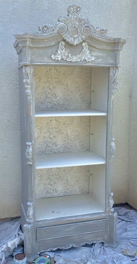 My little French venue French Bookshelves, French Bookshelf, Rococo Bookshelf, French Shelf, French Bookcase, Shabby Chic Bedroom Furniture, Pretty Furniture, French Style Furniture, Vintage Room Decor