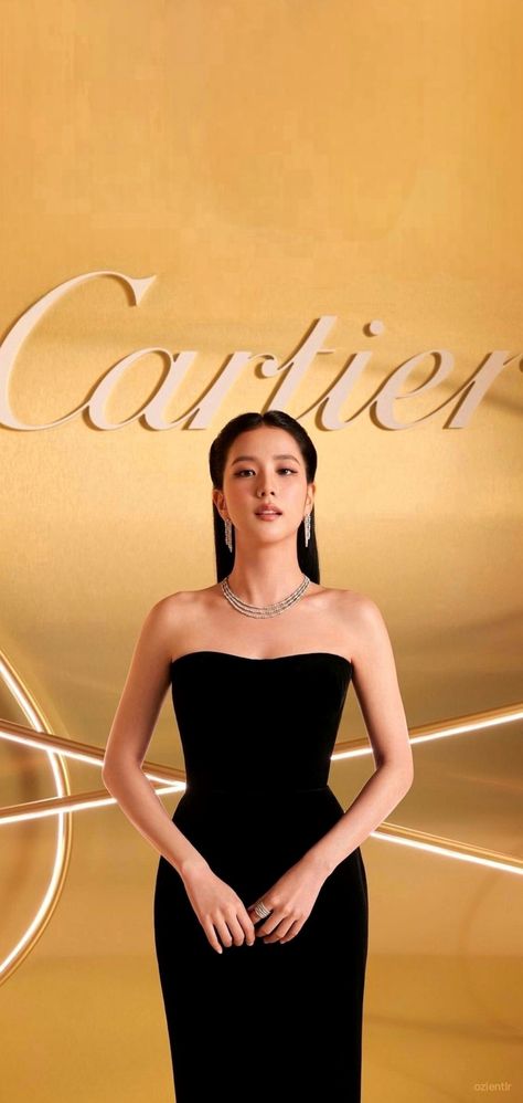 Jisoo | @.cartier in Paris. Jisoo Cartier, Jisoo Dior, Kim Jisoo, Cartier, Black Pink, Paris, Collage, Pink, Pins