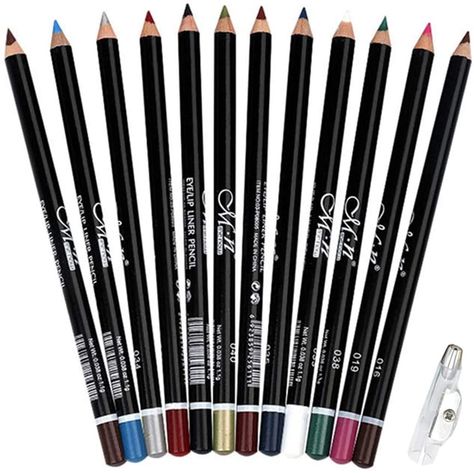 12 different colors Eyeliner Pencil,offer high quality, long lasting with a soft application.All are BRAND NEW, NEVER USED. Super waterproof eyeliner can also be used as eye shadow, smudge out naturally. #lipliner #lipstick #makeup #lips #eyeliner #beauty #lipgloss #makeupartist #makeuptutorial #cosmetics #eyeshadow #foundation #mascara #mua #lipfillers #permanentmakeup #highlighter #pmu #microblading #lipenhancement #hudabeauty #blush Colors Eyeliner, Kohl Kajal, Waterproof Eyebrow Pencil, Eyebrow Liner, Waterproof Eyebrow, Colored Eyeliner, Eyeliner Pencil, Eyeliner Pen, Smokey Eyes