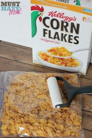 25 Recipes Using Kellogg’s Corn Flakes That Don’t Involve Your Cereal Bowl! Kellogs Corn Flakes Recipes, Corn Flakes Recipes, Cornflakes Recipes, Dinner Air Fryer, Cornflake Recipes, Cornflake Cookies Recipe, Bat Cookies, Recipes Corn, Cornflake Chicken