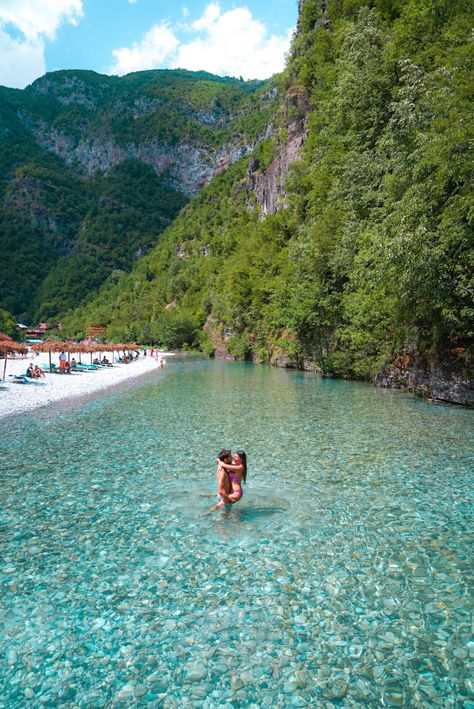 Lumi e Shales in Albania Visit Albania, Albania Travel, Tirana Albania, Travel Destinations Bucket Lists, Travel Locations, Hidden Gem, Free Travel, Travel Inspo, Amazing Destinations