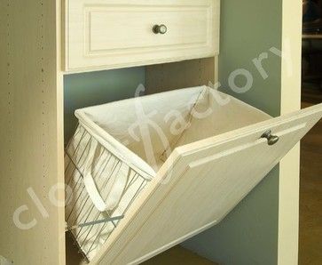 Gotta have this: The tip-out hamper is perfect to keep laundry out of sight and still accessible. The canvas liner has handles to make the laundry easy to pull out on laundry day. Hidden Laundry Hamper, Hidden Laundry, Casa Vintage, Ideas Hogar, Closet Accessories, Master Closet, Closet Bedroom, Laundry Hamper, The Closet