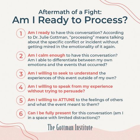 The Gottman Institute on Instagram: “94% of the time, the way a discussion starts determines the way it will end. Taking a pause to prepare yourselves before the conversation…” Conflict Resolution Worksheet, Gottman Method, Couples Therapy Worksheets, Gottman Institute, Marriage Therapy, Relationship Therapy, Mental Health Counseling, Couples Counseling, Counseling Resources