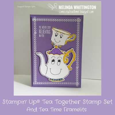 Come Create With Mel: Beauty & The Best Card-Stampin' Up! Tea Together & Tea Time Framelits Tea Together, Tea Cup Card, Mermaid Beauty, Small Birthday Gifts, Magical Mermaid, Stampin Pretty, Birthday Stamps, Birthday Sentiments, Queen B