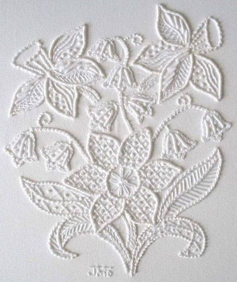 Crewel Embroidery Tutorial, Candlewicking Embroidery, Brazilian Embroidery Stitches, Crewel Embroidery Patterns, Creeper Minecraft, Hardanger Embroidery, Learn Embroidery, Brazilian Embroidery, Crewel Embroidery