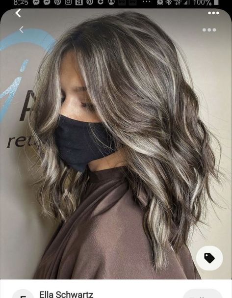 Gray Hair With Lowlights, Hair With Lowlights, Silver Blonde Hair, Hair Silver, Gray Hair Growing Out, Hair Growing, Gray Hair Cuts, Hair Gray, Silver Blonde