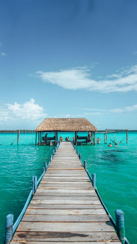 A budget friendly guide to Bacalar, Mexico — Solo budget traveller | Content Creator Places In Mexico, Action Board, Mexican Beaches, Long Lake, Beautiful Places To Travel, Mexico Travel, Riviera Maya, Belize, Content Creator