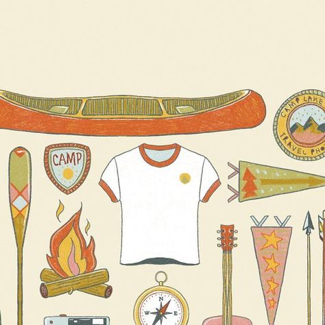 Summer Camp Vintage, Summer Camp Drawing, Vintage Summer Camp Aesthetic, Summer Camp Illustration, Pine Pitch, Camp Hoodie, Summer Camp Outfits, Adult Summer Camp, Summer Camp Aesthetic