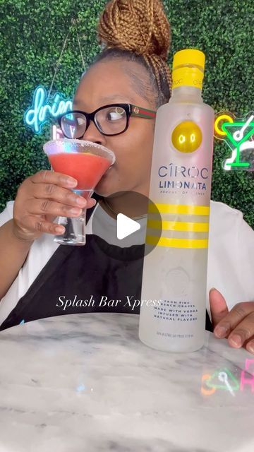 SplashBarXpress on Instagram: "Lets put a play on a lemon drop and make it frozen 😋   #ciroc #ciroclimonata #lemondrop #cirocvodka #drinkstagram #bartenderlife #mixology #cocktails #foodie #reelsinstagram #reels #explorepage" Ciroc Limonata Recipe, Frozen Lemon Drop, Vodka Lemon Cocktail, Lemon Drops Drink Recipe, Ciroc Passion Drink Recipes, Ciroc Mixed Drinks, Ciroc Drinks, Lemon Drop Drink, Martini Recipes Easy