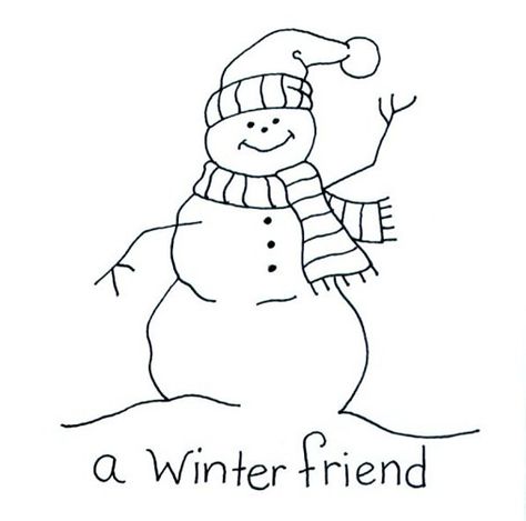 Easy snow man sketch. Christmas Packages, Snow Friends, Xmas Color, Xmas Gift Wrap, Stamps Art, Digital Ideas, Man Drawing, Applique Stitches, Bff Birthday Gift