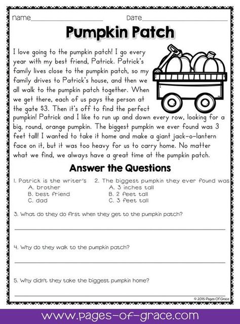 Reading comprehension daily passages. If you are looking for fun activities to help your students with reading comprehension strategies, check out this packet of daily passages for the month of October and Halloween! Each worksheet has a short story with an illustration and 5 comprehension questions. Great for advanced 1st grade, 2nd grade, and 3rd grade extra practice. Kids enjoy reading these fun stories while improving their skills. Halloween Reading Comprehension, Ingles Kids, 2nd Grade Reading Comprehension, Reading Comprehension Practice, Fun Stories, Halloween Reading, Reading Comprehension Strategies, 3rd Grade Reading, Comprehension Strategies