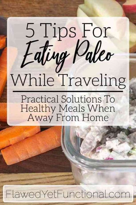 Travelling soon but not sure how to stick to your Paleo diet? Check out these 5 food tips to help you stick to Paleo on the go! #paleo #travel #foodtips Road Trip Food, Paleo Recipes Breakfast, Paleo On The Go, Paleo Meal Plan, Vacation Meals, Paleo Recipes Easy, Best Gluten Free Recipes, Paleo Lunch, Easy Paleo