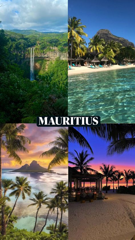 #travel #world #mauritius #africa #madagascar #seychelles #ocean Mauritius City, Mauritius Aesthetic, Travel Mauritius, Yoga Sanctuary, Mauritius Travel, Island Wallpaper, Luxury Travel Destinations, Vacation Goals, Travel World