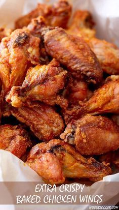 Baked Chicken Wings Oven Crispy, Oven Fried Chicken Wings Crispy, Crispy Baked Chicken Wings Cornstarch, How To Deep Fry Chicken Wings, Chicken Wings In The Oven Crispy Easy, Wings In Oven Crispy, Extra Crispy Baked Chicken Wings, Crispy Oven Chicken Wings, Chicken Wings In The Oven Crispy