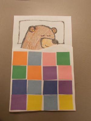 Fun with Friends at Storytime: Beary Sleepy Bedtime Anne Margaret, Bears Preschool, Storytime Crafts, Blanket Craft, Blankets And Pillows, Alphabet Crafts, Bear Crafts, Kindergarten Art, Song Book