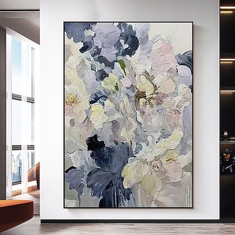 Abstract Modern Wall Art, Texture Artwork, Artwork Modern, Zen Wall Art, Hand Painted Wall Art, Lake Art, Hur Man Målar, Hand Painted Walls, Botanical Painting