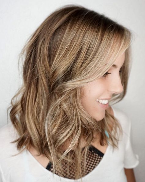 Lived in blonde . . . . . . #livedinhair #livedinblonde #babylights #foilayage #hairbykimjette #prettyhair #hairoftheday #healthyhair Waterfall Curls, Lived In Blonde, Balayage Extensions, Work Hair, Work Hairstyles, Hair Color And Cut, Ombre Balayage, Hair Painting, Blonde Balayage