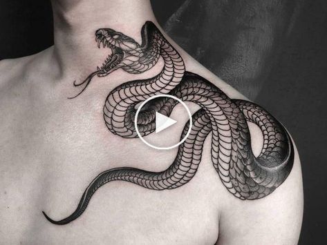 Tricep Tattoos, Mountain Tattoo Simple, Snake Tattoos, Torso Tattoos, Forearm Tattoo Design, Wolf Tattoo Design, Tattoo Designs And Meanings, Snake Tattoo, Arm Tattoos For Guys