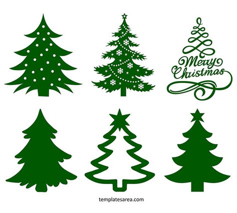 Free Christmas Tree SVG Files: Cliprat Vector and Cut File for Holiday Christmas Tree Stencil, Christmas Tree Silhouette, Watercolor Christmas Tree, Christmas Tree Clipart, Christmas Tree Svg, Tree Stencil, Creepy Christmas, Christmas Embroidery Designs, Christmas Svg Files