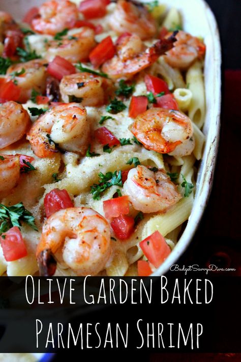 Olive Garden Baked Parmesan Shrimp Recipe is easy to make and a delicious italian style seafood dish