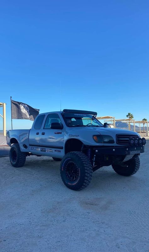 Tundra Prerunner, Toyota Prerunner, Tundra Lifted, Toyota Tundra Lifted, Badass Car, 2000 Toyota Tundra, 2002 Toyota Tundra, 2003 Toyota Tundra, Best Pickup Truck