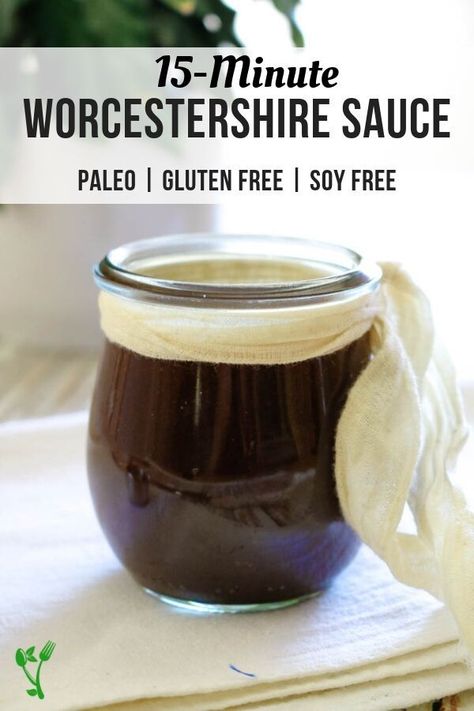 This incredibly flavorful condiment is recreated with real food ingredients to make it Paleo and Whole30. Use this Worcestershire Sauce in your favorite recipes or simply drizzle on top of steak for extra flavor. Worcestershire Sauce Recipes, Paleo Condiments, Paleo Sauces, Condiment Recipes, Food Ingredients, Worcestershire Sauce, Sauce Recipe, Kitchen Recipes, Clean Eating Snacks