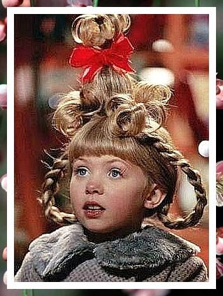 Christmas Hairstyles - Awesome! I like it - Visit to See More TODAY! Cindy Lou Hair, Cindy Lu, Cindy Lou Who Hair, Cindy Lou Who Costume, Whoville Hair, Hairdo Tutorial, Diy Christmas Sweater, Cindy Lou Who, Wacky Hair Days