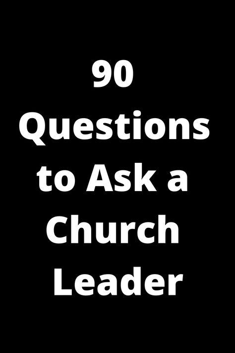 Looking to have meaningful conversations with your church leader? Check out this list of 90 insightful questions to ask. Whether you're seeking guidance, understanding, or simply connecting on a deeper level, these questions are sure to spark fruitful discussions and strengthen your relationship with your church leader. Dive into these thought-provoking inquiries today! Insightful Questions, Deep Conversation Starters, Q And A Questions, Bible Questions, Community Projects, Personal Bible Study, Friendship And Dating, Nature Of God, Fun Questions To Ask