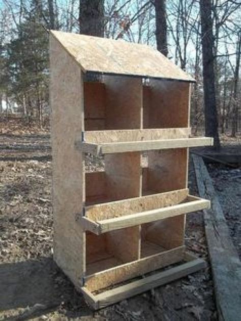 Turkey Coop, Nesting Boxes Diy, Chicken Nest, Wooden Chicken, Chicken Home, Portable Chicken Coop, Chicken Pen, Chicken Nesting Boxes, Backyard Chicken Coop Plans