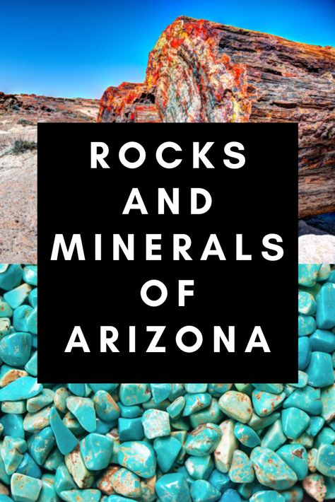 Here's a complete and detailed list of the most common rocks and minerals found in Arizona. If you're a rock collector or rockhound, you'll want to check this out! #rocks #minerals #arizona Utah Rockhounding, Real Life Mermaid Found, Rock Tumbler Diy, Polish Rocks, Arizona Rocks, Gem Hunting, Queen Creek Arizona, Travel Arizona, Real Life Mermaids