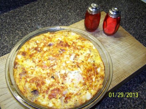 Crustless Crab Quiche Recipe - Food.com: Food.com Crustless Crab Quiche, Crab Quiche, Quiche Recipes Crustless, Guacamole Grilled Cheese, Delicious Quiche, Grill Cheese Sandwich Recipes, Breakfast Quiche Recipes, Crab Dishes, Cheese Sandwich Recipes