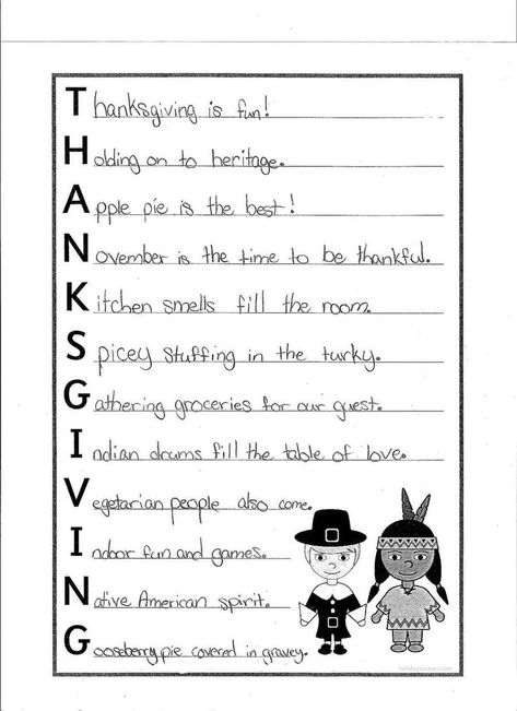 Thanksgiving Poems For Kids, Thanksgiving Acrostic Poem, Poems For Friends, Thanksgiving Poems, 2023 Wishes, Thanksgiving 2023, Friend Poems, Acrostic Poem, American Spirit