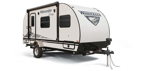 13 of The Best Small Travel Trailer For Retired Couples - Crow Survival Small Travel Trailer, Best Travel Trailers, Winnebago Minnie, Small Travel Trailers, R Pod, Large Refrigerator, Small Rv, Manly Man, Fibreglass Roof