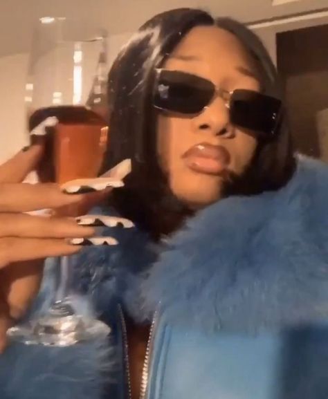 Megan Thee Stallion, Sunglasses, On Twitter, Glass, Twitter