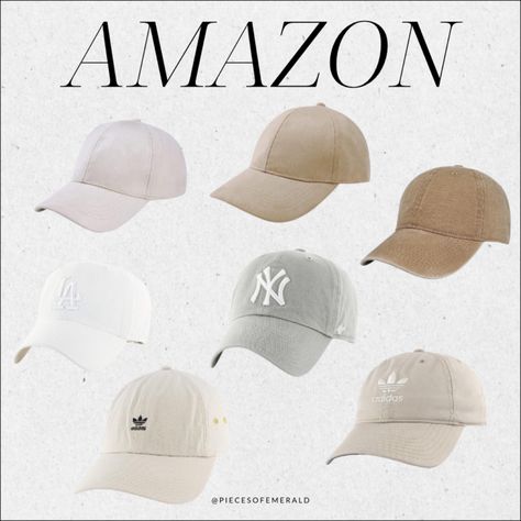 Amazon hat Baseball Cap Women’s Outfit, Trendy Baseball Hats For Women, Cute Baseball Caps For Women, Baseball Cap Outfits For Women, Cap Outfits For Women, Hat Outfits, Baseball Cap Outfit, Amazon Fashion Finds, Cap Outfit