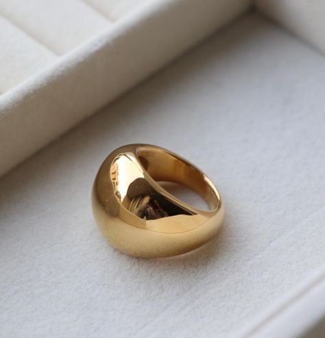 18K Gold Plated Statement Ring to get make you look more stylish 🔥✨ - KARMA RING 🛒SHOP via website (link in bio) shifijewelstudio.com #ring #goldplatedrings #waterproofring #tarnishfreerings Karma Ring, Jewellery Accessories, Demi Fine Jewelry, Gold Plated Rings, Website Link, Statement Ring, Ring Shopping, Statement Rings, Link In Bio