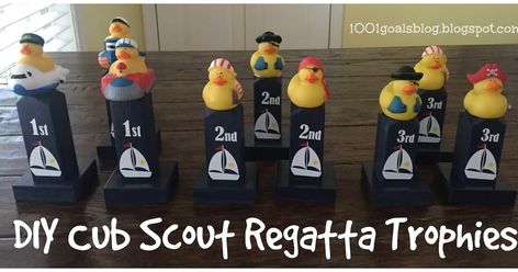 Raingutter Regatta Awards, Rain Gutter Regatta, Raingutter Regatta, Scouts Activities, Beaver Scouts, Trophy Ideas, Bear Scouts, Cub Scout Activities, Scouts Bsa