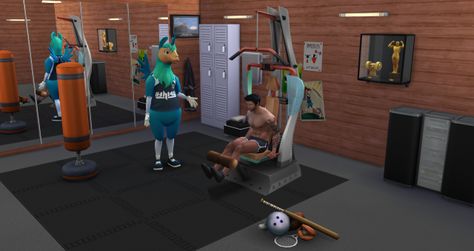 The Sims 4 Athletic Career Guide Sims 4 Athletic, Dance Team Clothes, Iced Cream, Mvp Trophy, Room Attendant, Star Trophy, Trophy Case, Professional Athlete, Team Uniforms