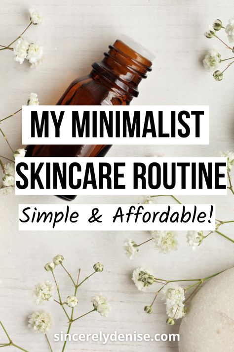 Simple Affordable Skincare Routine, Simple Daily Skin Care Routine, Skin Care Routine Natural, Skincare Routine For Redness, Minimalist Hair Care Products, Skincare Routine Affordable, Morning Skincare Routine Over 40, Skin Care Routine Simple, Simple Skin Care Routine 30s