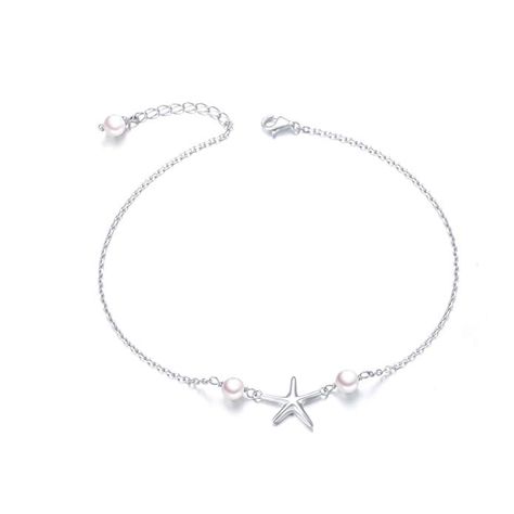 Anklet Accessories, Celtic Knot Cross, Bead Butterfly, Gifts For Young Women, Starfish Anklets, Star Anklet, Anklet For Women, Bride Sister, Sterling Silver Anklet