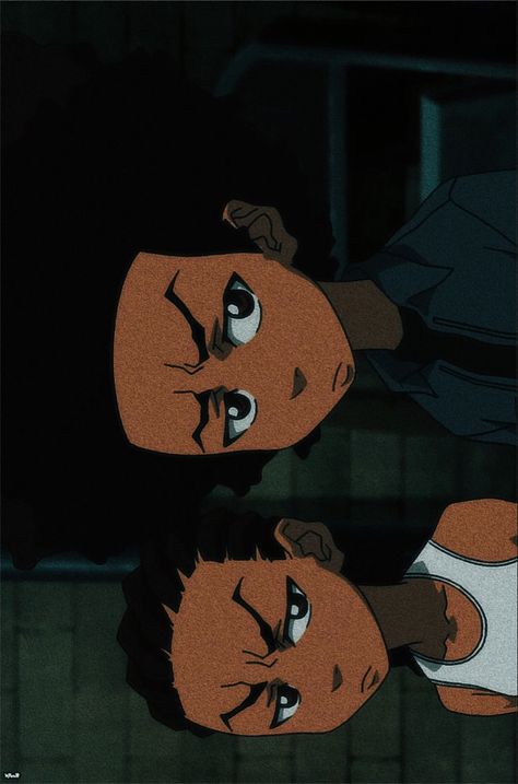 Iphone Background Inspiration, The Boondocks Cartoon, Boondocks Drawings, Hood Wallpapers, Swag Wallpaper, Dope Cartoons, The Boondocks, Iphone Wallpaper Classy, Black Cartoon Characters