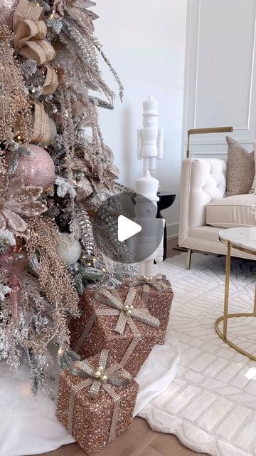 Oh La La Decor | Amy Gordon on Instagram: "So excited to be launching this years version of our blush tree very soon. However, we are bringing back our best sellers from last years tree. Comment shop for links. Check out our online shop for all the florals, picks and ribbon.🤍🌲🤍
.
Follow @ohlala_decor for more inspo
.
.
.
#christmastree #christmasdecor #christmasaesthetic #christmasdecorations #christmasinspiration #christmasreel #homedecor #tistheseason#homeinspiration #christmasmood #christmasvibes #christmastreeshops #viralreels #instagramreels #christmas #glamChristmas #kingofchristmas #myhomestyle #christmastreeinspo @wxyzdetroit #ltkhome" Dusty Rose Christmas Decor, Blush And Gold Christmas Tree, Rose Christmas Decor, Pink Christmas Decorations Diy, Blush Pink Christmas Decorations, Christmas Tree Champagne, Blush Pink Christmas Tree, Blush Christmas Tree, Blush Pink Christmas