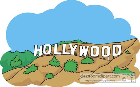 Hollywood Doodles, Hollywood Sign Drawing, Hollywood Sign Painting, Hollywood Cartoon, Kim Petras, Ink Therapy, Classroom Clipart, Mountain City, Mountain Drawing